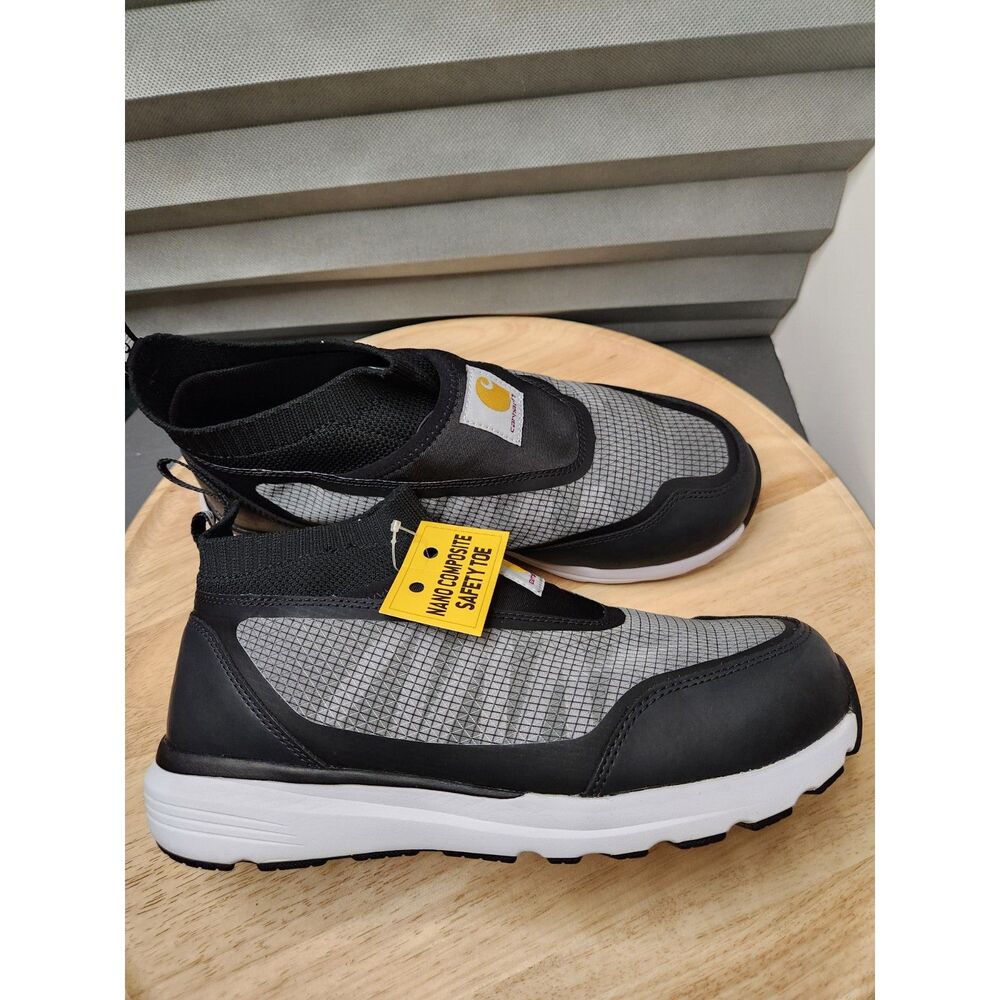 Carhartt Haslett SD Nano Toe Work Shoe Men’s 9.5 Wide Black